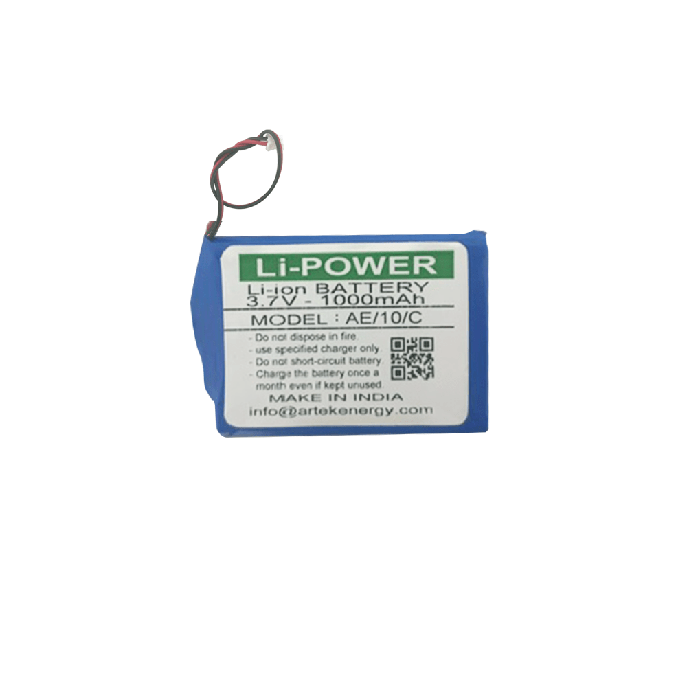 rechargeable-prismatic-lithium-ion-3.7V-1000mAh-battery-manufacturer-in-india