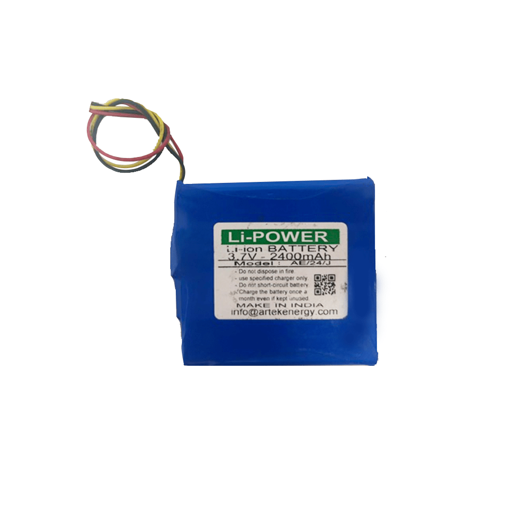 rechargeable-prismatic-lithium-ion-3.7V-2400mAh-battery-manufacturer-in-india