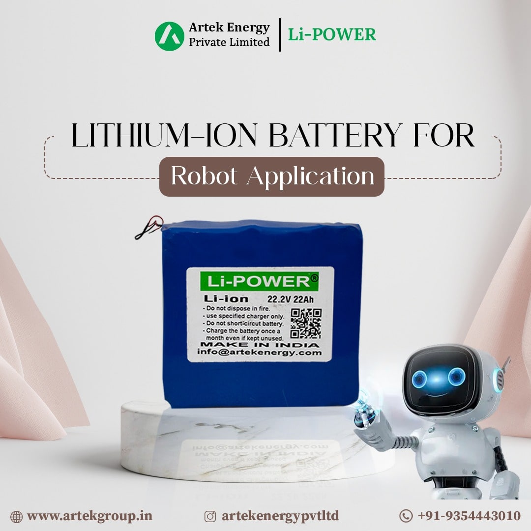 Robot Lithium-Ion Battery Manufacturer in India