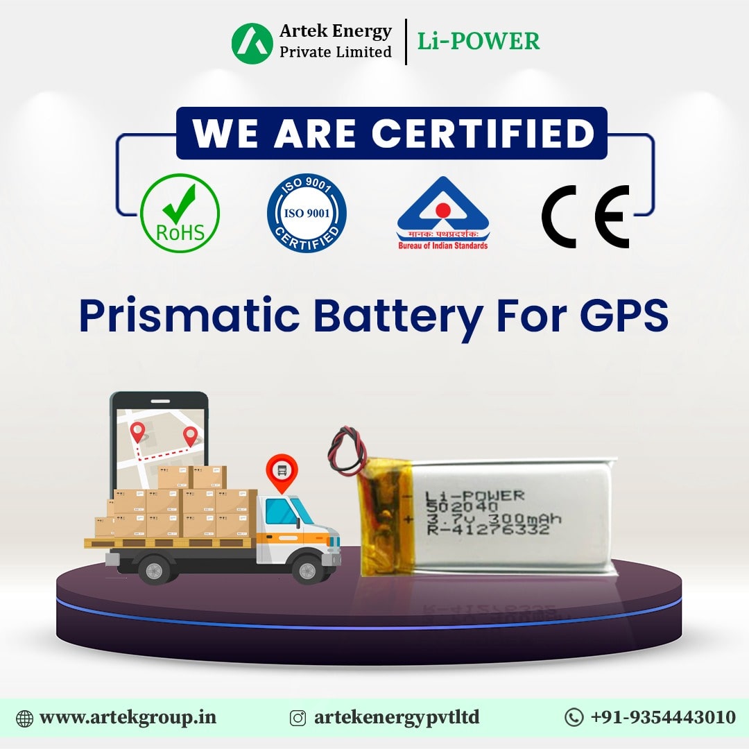 Top Quality Lithium Ion Batteries for GPS Tracker Application