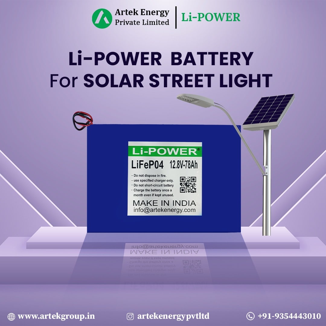 Lithium Ion Battery For Solar Street Lights