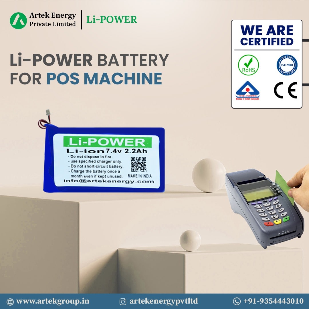Lithium Ion Battery For POS Machines