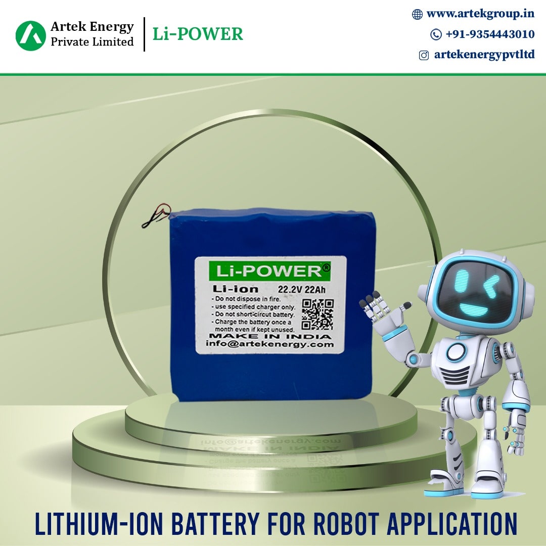 Lithium Battery for Robotic Devices
